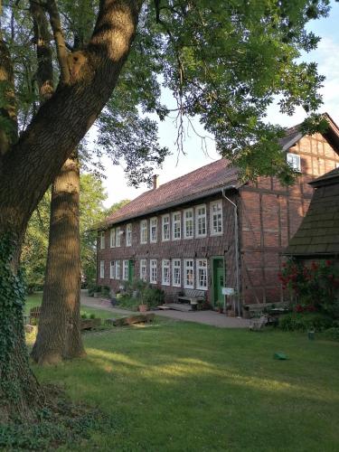 Viesnīcas āriene, Kutscherstube Gutshof Fürstenberg (Kutscherstube Gutshof Furstenberg) in Furstenberg (Lower Saxony)
