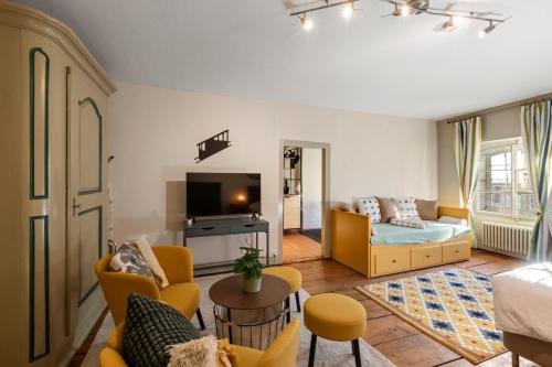 المرافق, Studio lumineux dans la vieille ville de Fribourg in Fribourg City Center