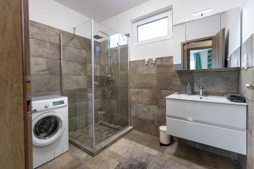 Bathroom, Dream Apartman Aliga in Balatonvilágos