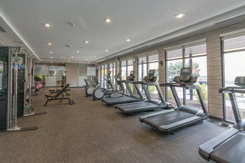 Fitneszközpont, Courtyard by Marriott West Springfield in Nyugat Springfield