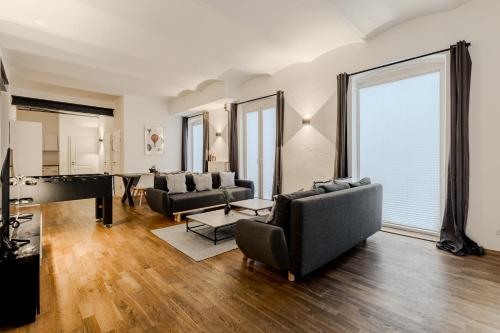 125qm Loft nahe Stadt und Hafen, Hamburk