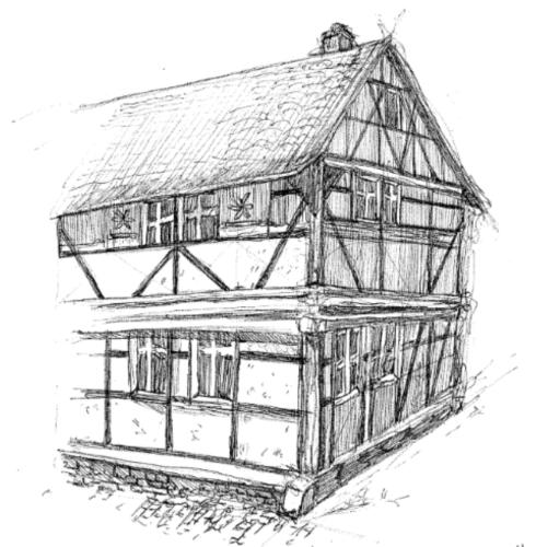 Stāva plāns, Ferienhaus Austragshaus in Ostheim v.d. Rhon