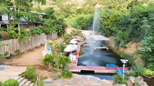 Swimming pool, BAAN APA ERAWAN Resort in Chong Sadao