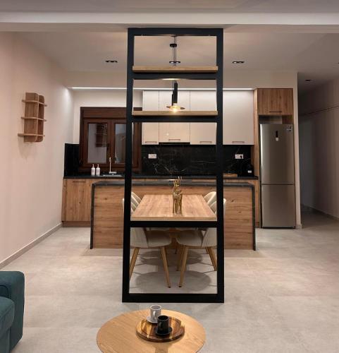 주방, Abete Luxury Apartments in 멧소보