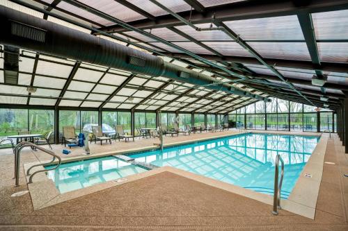 Swimming pool, Courtyard by Marriott Chicago Elmhurst/Oakbrook Area in South O'Hare