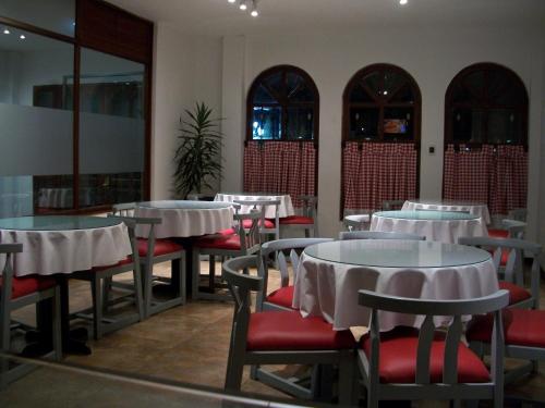 Étterem, Hotel El Aerolito in Santa Rosa de Viterbo