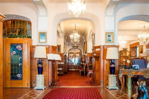 Lobby, Hotel Victoria Glion in Montreux