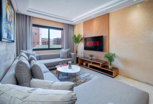 Appart Hyper-Centre Gueliz - Wifi - Netflix - image 5