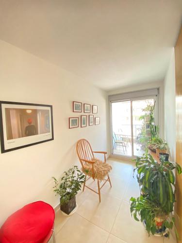 One-Bedroom Apartment room in Espacio C Jardín con estacionamiento