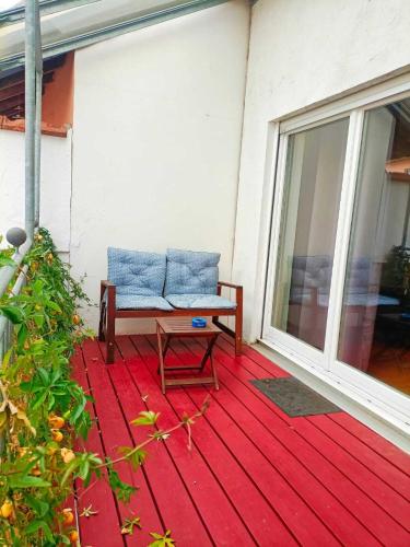 ระเบียง/ชานเรือน, Gasthaus zum Halbmond in สเปเยอร์