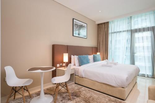 Charming Studio in Seven Palm with Balcony Rooftop Floor, Dubaj (fotografie 4)