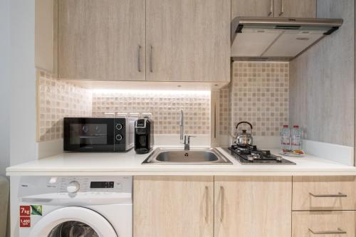 Charming Studio in Seven Palm with Balcony Rooftop Floor, Dubaj (fotografie 9)