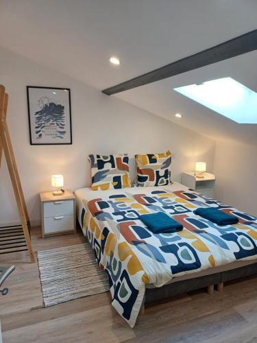 duplex chaumié, 4pers, wifi, parking privée (duplex chaumie, 4pers, wifi, parking privee) in 阿讓市中心