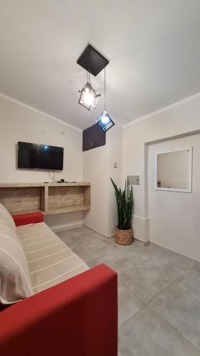 Shared lounge/TV area, Complejo Aviv Centro in La Rioja