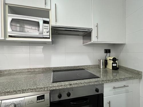 кухня, Apartamentos el Parque in Пола-де-Сьеро