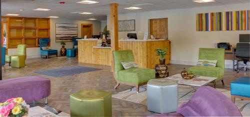 大堂, El Sendero Inn, an Ascend Collection Hotel in 聖菲城中心