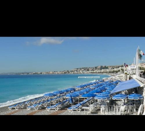 View, Appartement moderne a Nice, 50 m² avec balcon near Parc Naturel Départemental d'Estienne d'Orves