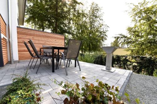 Erkély/terasz, Ferienwohnung Backbord im Quartier Sellin in Ostseebad Sellin