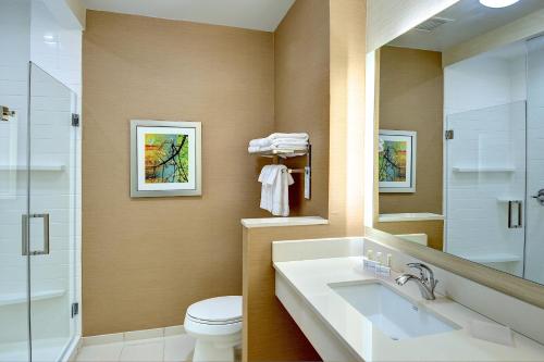 King Suite with Sofa Bed and Roll-in Shower - Mobility and Hearing Accessible