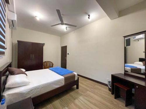 1 double bed
