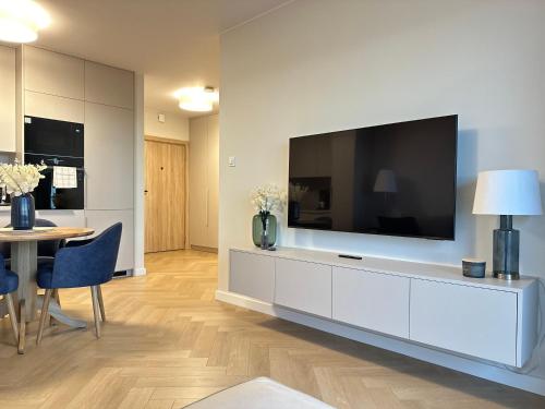 Спільний лаунж/ТБ зона, Apartament Premium Zamkowa B12 in Тчев
