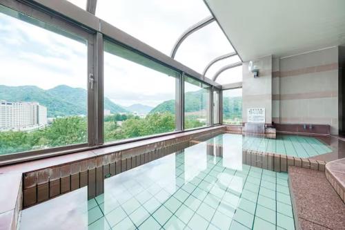 조잔케이의 아파트먼트 (33m², 침실 1개, 프라이빗 욕실 1개) - 온천