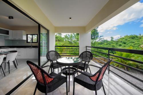 Balcony/terrace, Casa Vista Mar in Rio San Juan