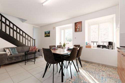 La Caulnaise - Maison climatisée avec terrasse gîte à louer Caulnes