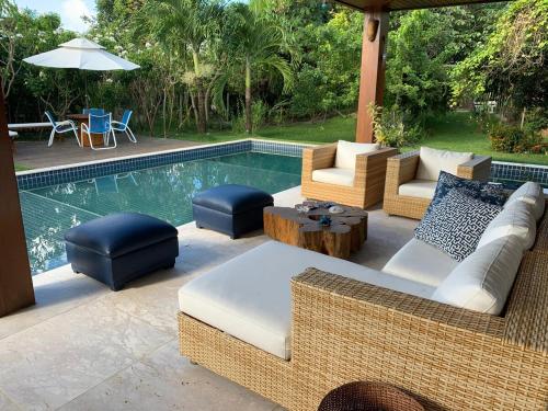 Linda Casa no Condominio Natural private reserve in ไปรเอ โด ฟอร์เต้