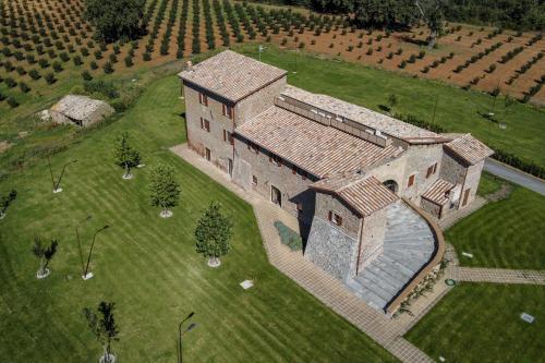 Viesnīcas āriene, Agriturismo Santa Rosa in Lubriano