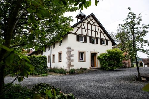A szálláshely kívülről, Ferienhaus auf Gut Weimarschmieden in Fladungen