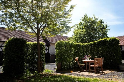 A szálláshely kívülről, Ferienhaus auf Gut Weimarschmieden in Fladungen