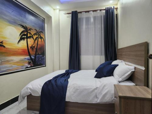 1 double bed