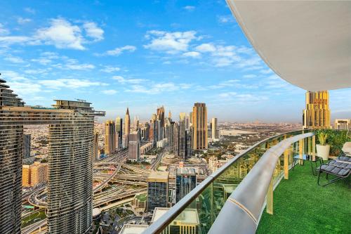 Luxury 2BR with Skyline and Sea Views, Near Burj Khalifa & Dubai Mall, Dubaj (fotografie 6)