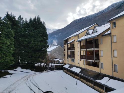A szálláshely kívülről, Grand Studio Balcon Parking Privé classé 1 étoile Aulus les Bains (Grand Studio Balcon Parking Prive classe 1 etoile Aulus les Bains) in Aulus-les-Bains