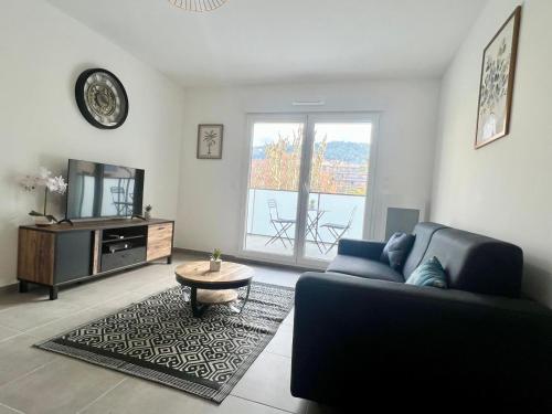 Brand new flat with terrace and parc view, Nizza (Foto 6)
