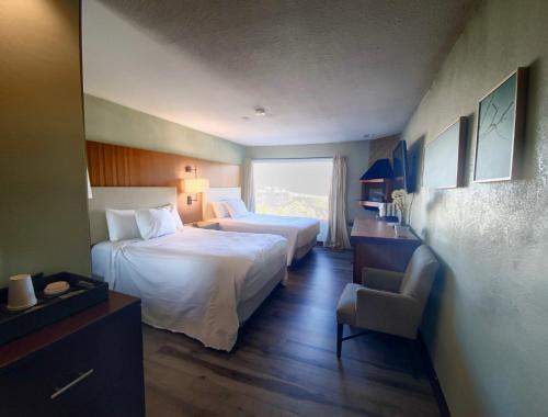 Deluxe Queen Room with Two Queen Beds with Balcony
