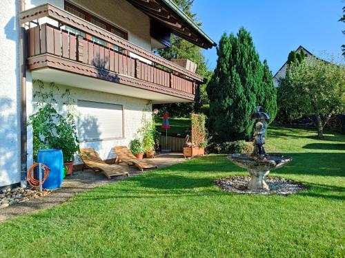 Balkons/terase, Ferienwohnung Schwarzwald mit Terrasse & Parkplatz in Dornhan
