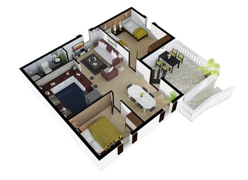 Apartments Villa More 3 Apartments 4-4-6 Beds