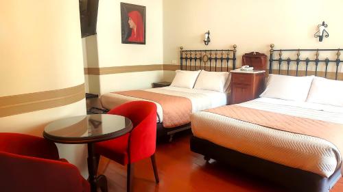 2 double beds