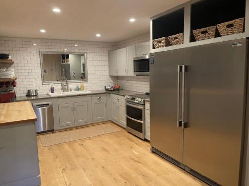 virtuve, The Guest House at River Haven Sanctuary in Vaiominga (RI)