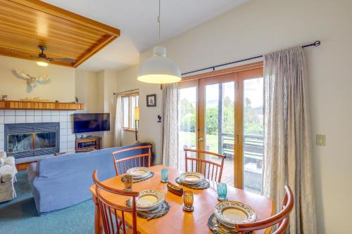 Lake Placid Condo with Patio - Walk to Beach! in Whiteface