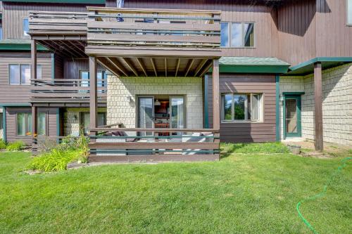 Lake Placid Condo with Patio - Walk to Beach! in Whiteface