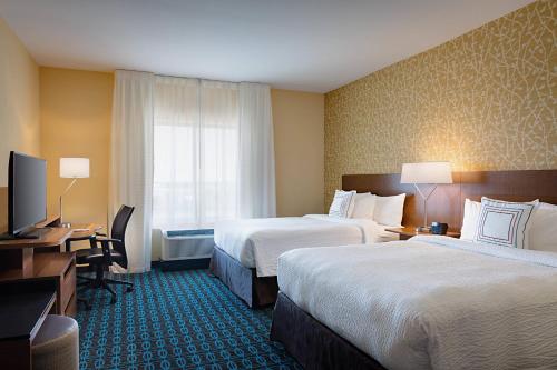 Guest Queen Room with Two Queen Beds
