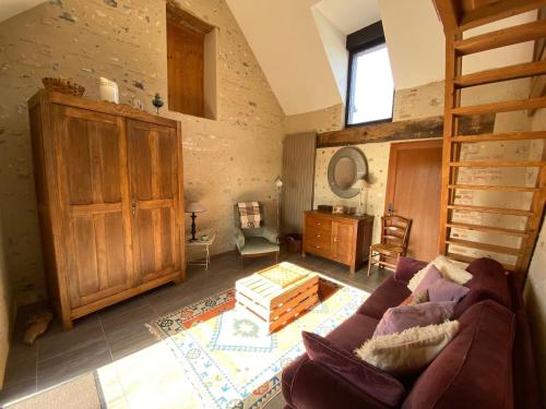 Gîte charmant sur Loire avec terrasse en nature - FR-1-590-545 (Gite charmant sur Loire avec terrasse en nature - FR-1-590-545) in Saint-Aignan-le-Jaillard
