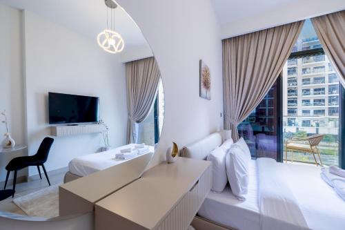 Elite LUX Holiday Homes - Upscale Studio in Azizi Riviera Prime Location Dubai, Dubái (foto 10)