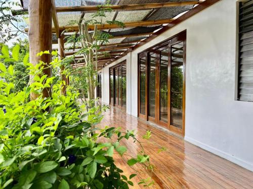 Balcony/terrace, Paruparong Bughaw Ecofarm Resort in Quezon