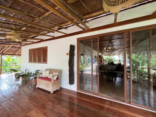 Entrance, Paruparong Bughaw Ecofarm Resort in Quezon