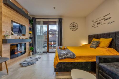 1 queen bed, 1 sofa bed