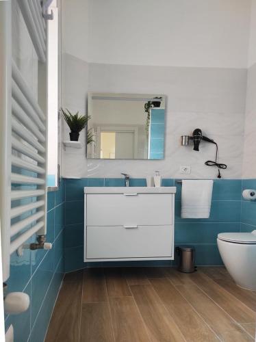 Ванна кімната, Casa Vacanze Le 7 Scogliere in Торре Аннунціата